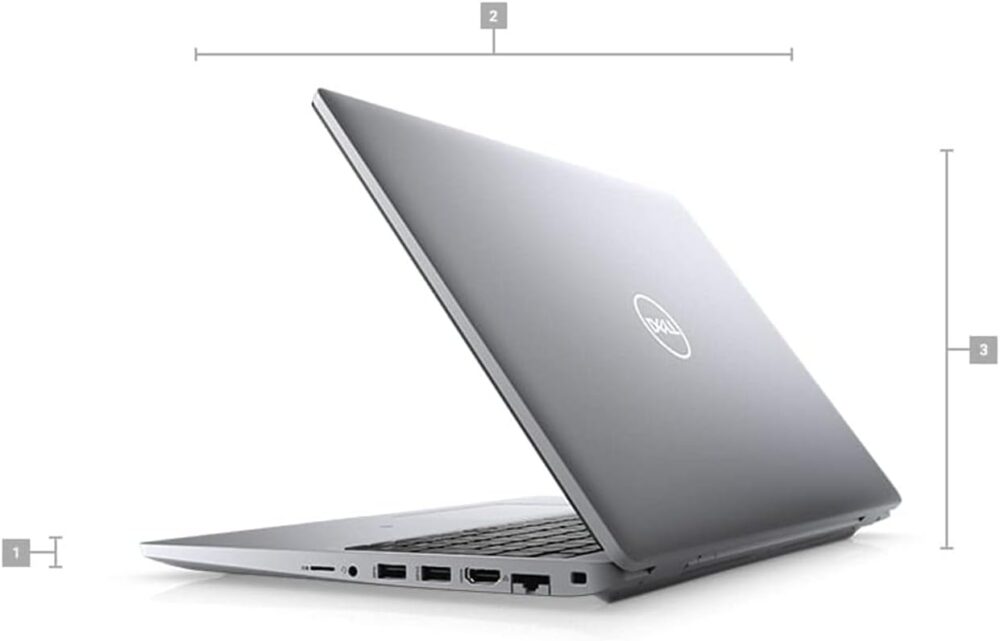 Dell Precision 3560 Workstation Laptop, 15.6" 1920x1080 FHD, Intel Core i7-1165G7, 512GB SSD, 16GB RAM, Windows 11 Pro, Silver (Renewed) - Image 5