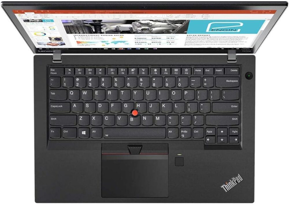 Lenovo ThinkPad X1 Carbon (5th Gen) 14-inch Laptop Computer, Intel Core i7-7600U 2.80GHz, 16GB RAM, 512GB SSD, Backlit Keyboard, Fingerprint, Type-C, Win 10 Pro, Black (Renewed) - Image 2