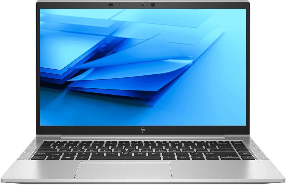 HP EliteBook 840 G7 14" Laptop, Intel Core i7-10610U 1.8GHz, 16GB DDR4 RAM, 512GB NVMe M.2 SSD, 1080p Full HD, USB C Thunderbolt 3, Webcam, Windows 11 Pro, Silver (Renewed)