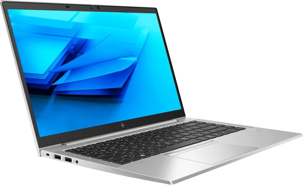 HP EliteBook 840 G7 14" Laptop, Intel Core i7-10610U 1.8GHz, 16GB DDR4 RAM, 512GB NVMe M.2 SSD, 1080p Full HD, USB C Thunderbolt 3, Webcam, Windows 11 Pro, Silver (Renewed) - Image 2