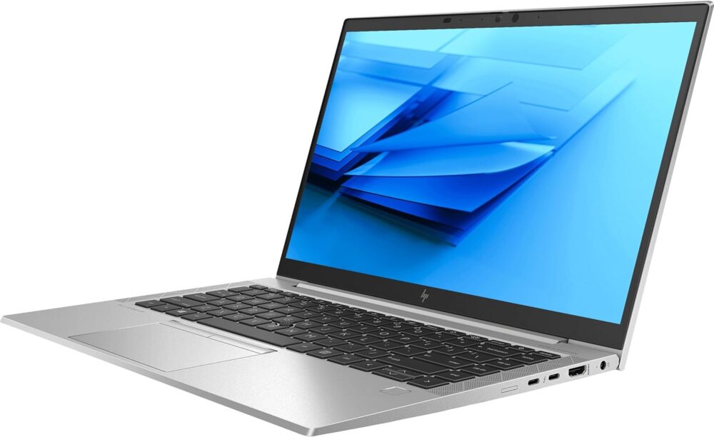 HP EliteBook 840 G7 14" Laptop, Intel Core i7-10610U 1.8GHz, 16GB DDR4 RAM, 512GB NVMe M.2 SSD, 1080p Full HD, USB C Thunderbolt 3, Webcam, Windows 11 Pro, Silver (Renewed) - Image 3