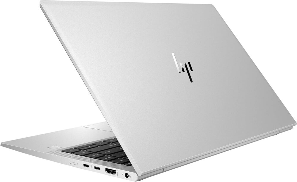 HP EliteBook 840 G7 14" Laptop, Intel Core i7-10610U 1.8GHz, 16GB DDR4 RAM, 512GB NVMe M.2 SSD, 1080p Full HD, USB C Thunderbolt 3, Webcam, Windows 11 Pro, Silver (Renewed) - Image 4