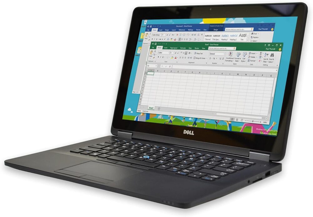 Dell Latitude E7470 14 inches Laptop, Core i7-6600U 2.6GHz, 16GB RAM , 512GB Solid State Drive, Windows 10 Pro, Black (Renewed) - Image 3