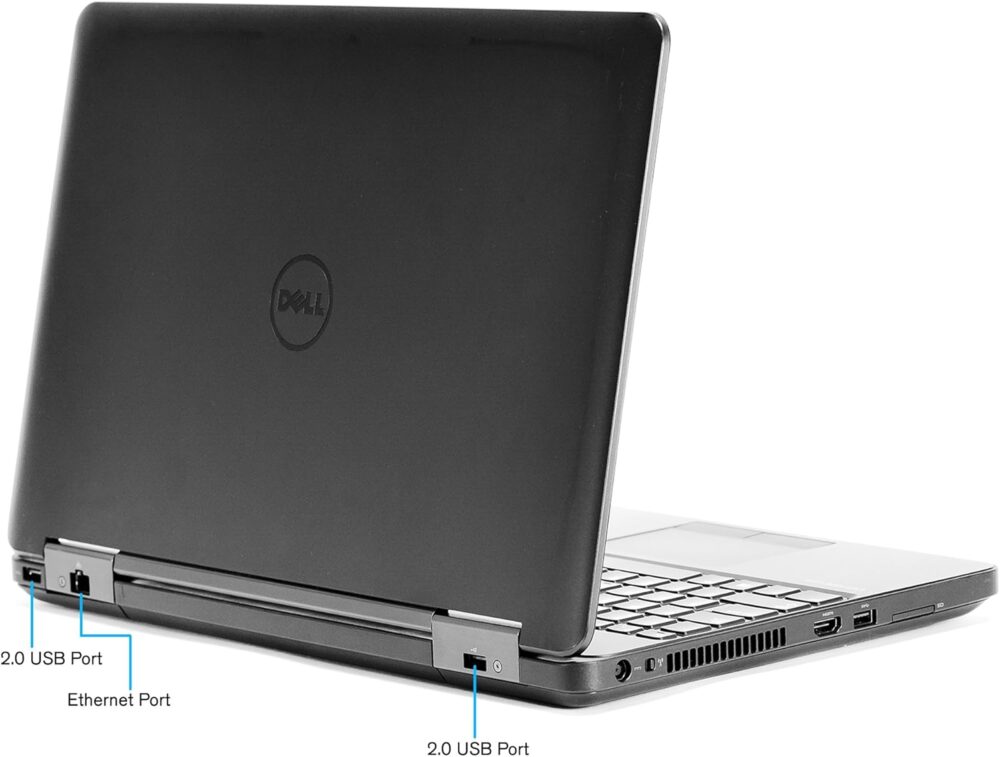Dell Latitude E5540 15.6 inches Laptop, Intel Core i5-4310U, 8GB Ram, 500GB HDD, DVDRW, Windows 10 Pro (Refurbished Grade C) - Image 3