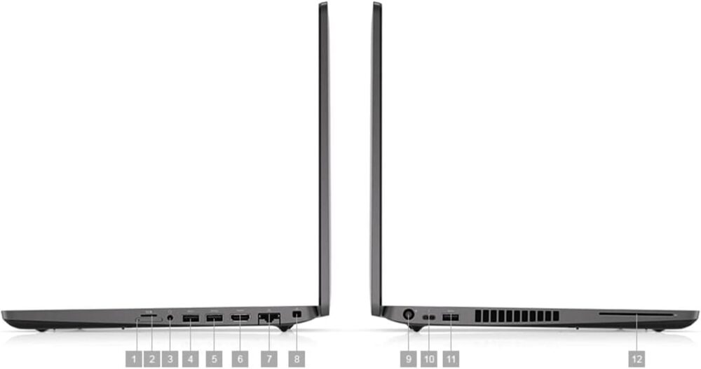 Dell Latitude 5500 15.6" Laptop, Intel Quad Core i7-8665U, 16GB DDR4 RAM, 512GB SSD, Backlit Keyboard, HDMI, Windows 10 Pro, Black (Renewed) - Image 4