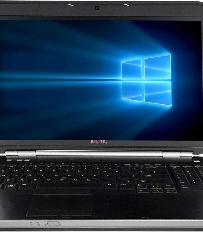 Dell Latitude E5520 15.6" Business Laptop, Intel Core i5-2410M, 8GB DDR3 Ram, 320GB Hard Drive, DVD, WiFi, VGA, HDMI, Windows 10 Pro, Black (Renewed)