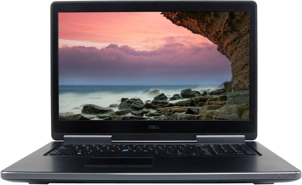 Dell Precision 7710 Laptop, 17.3 Inch Display, Intel Core i5-6300HQ, 32GB RAM, 512GB SSD, AMD FirePro W5170M, Windows 10 Pro, Black (Renewed)