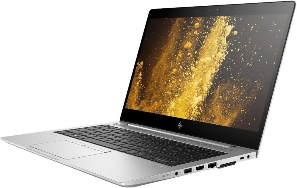 HP Elitebook 840 G5 Laptop, Intel Core i7-8650U, 16GB RAM, 256SSD, Bluetooth, WiFi, Webcam, Windows 10 Pro, Silver (Renewed) - Image 2