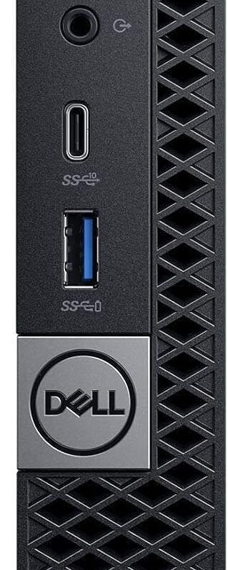 Dell OptiPlex 7060 Micro Desktop Business PC, Intel Core i5-8500T 2.1GHz, 16GB Ram, 256GB SSD, USB Type-C, Windows 11 Pro, Black (Renewed)