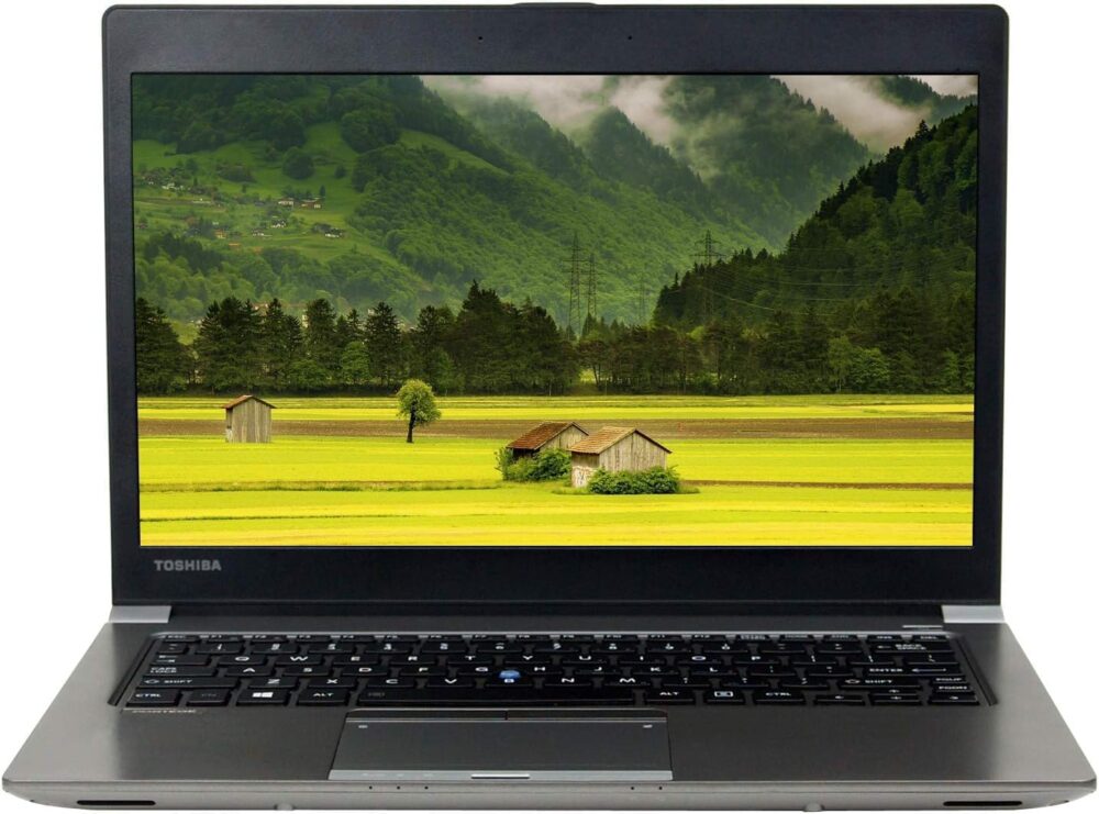 Toshiba Portege Z30-A 13.3in Laptop, Intel Core i5-4300U, 8GB RAM, 128GB Solid State Drive, Windows 10 Pro, Grey (Renewed)