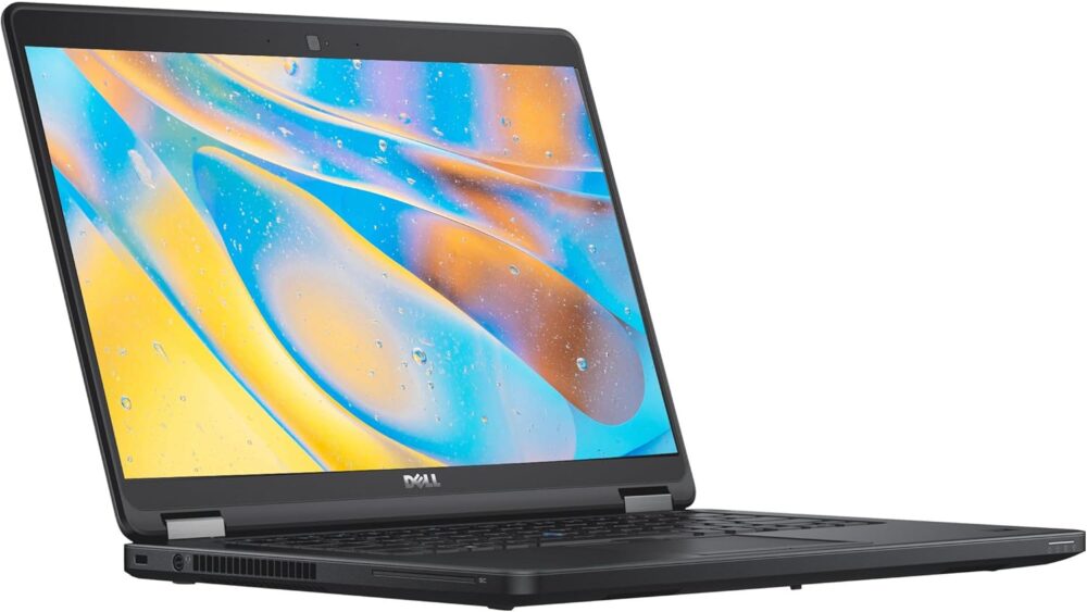 Dell Latitude E5450 14in Laptop, Intel Core i5-5300U,  8GB RAM, 256GB Solid State Drive, Windows 10 Pro, Black (Renewed) - Image 2
