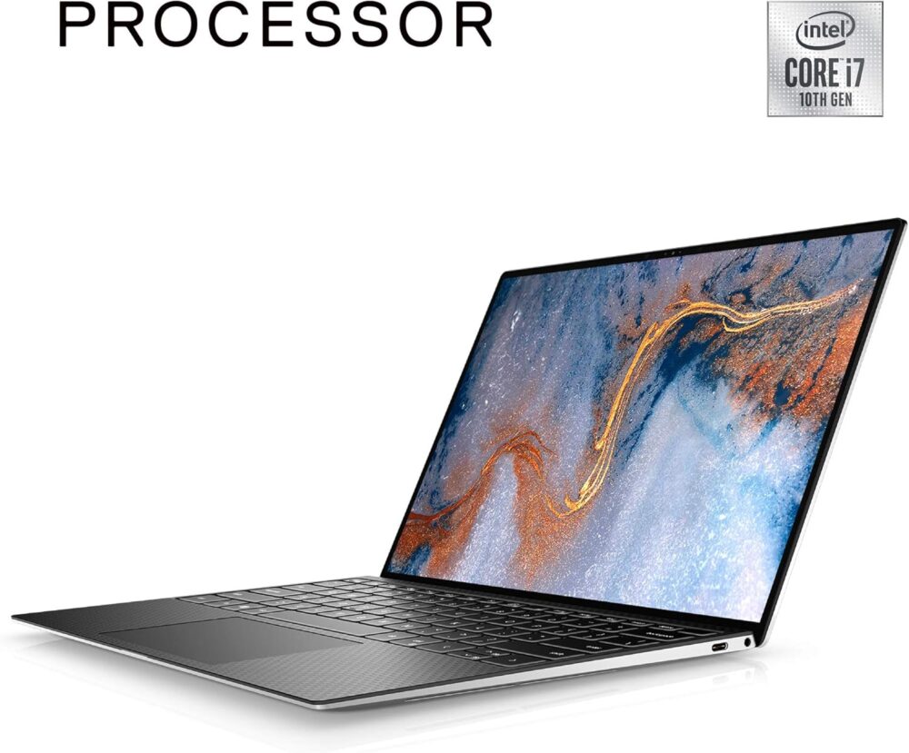 Dell New XPS 13 9300 13.4-inch FHD Infinity Edge Touchscreen Laptop, Intel Core i7-1065G7, 16GB RAM, 512GB SSD, Windows 10 Pro, Silver (Renewed) - Image 3
