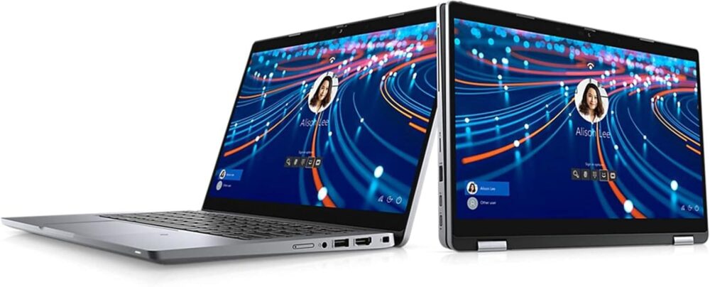 Dell Latitude 5320 2-in-1 Laptop,13.3" 1920x1080 FHD Display, Intel Core i5-1135G7, 256GB SSD Hard Drive, 8GB RAM, Windows 10 Pro, Silver (Renewed) - Image 3