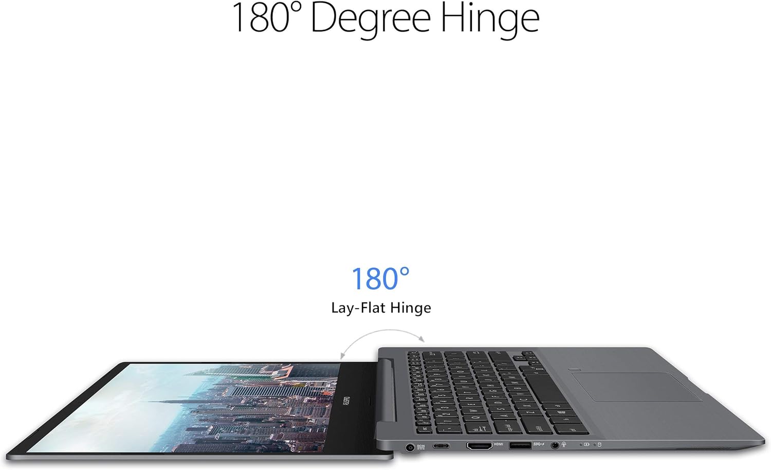 ASUS ExpertBook P5440 Thin and Light Business Laptop, 14 FHD Display, Intel Core i5-8265U, 256GB PCIe NVMe SSD, 8GB DDR4 RAM, Windows 10 Pro, Fingerprint, TPM, Grey (Renewed) - Image 5