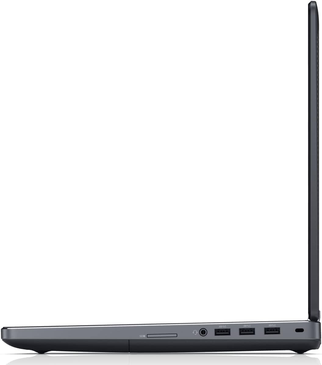 Dell Precision 7520 Workstation Laptop, 15.6" FHD, Intel Xeon E3-1545M v5, 16GB RAM, 512GB SSD, NVIDIA Quadro M2200, Windows 11 Pro (Renewed) - Image 4