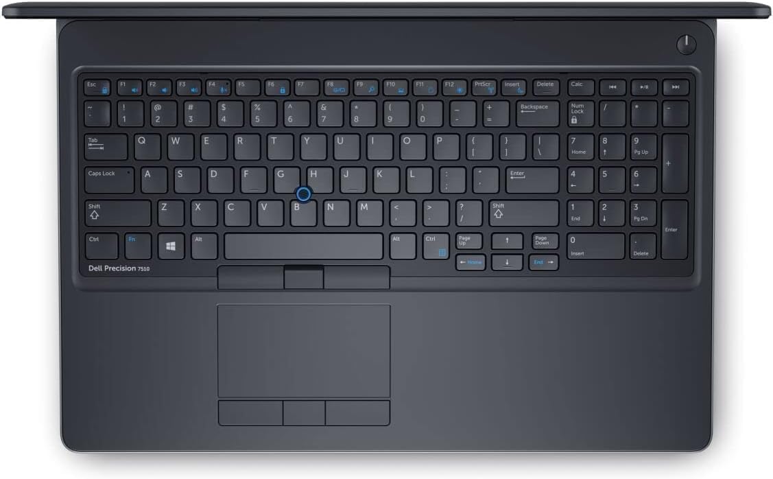 Dell Precision 7520 Workstation Laptop, 15.6" FHD, Intel Xeon E3-1545M v5, 16GB RAM, 512GB SSD, NVIDIA Quadro M2200, Windows 11 Pro (Renewed) - Image 2