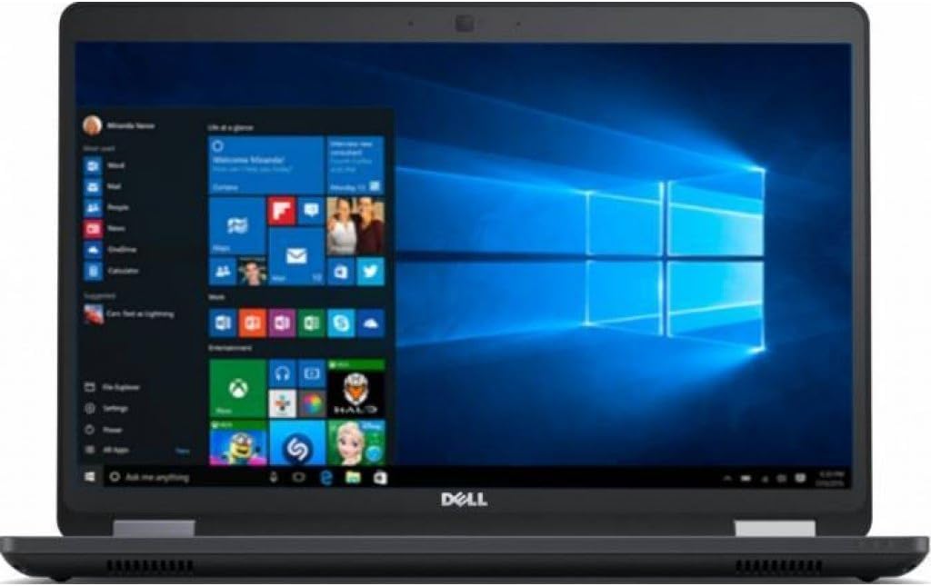 Dell Precision 3510 Workstation Laptop, Intel Core i7 7th Gen, 16GB RAM, 512GB SSD, Windows 11 (Renewed)