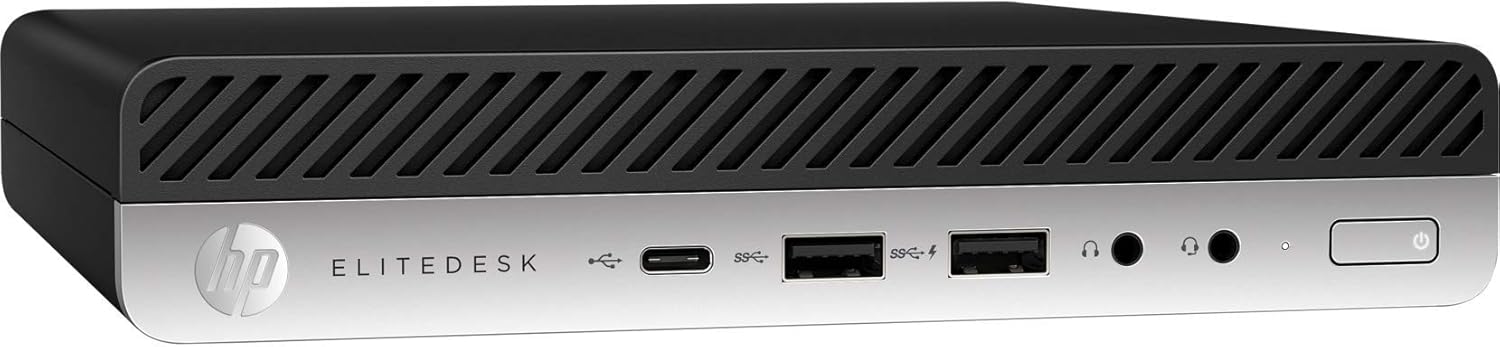 HP EliteDesk 800 G3 Mini Desktop PC, Intel Core i5-7500 Quad-Core, 8GB RAM, 256GB SSD, WiFi, Bluetooth, Windows 10 Pro (Renewed) - Image 2