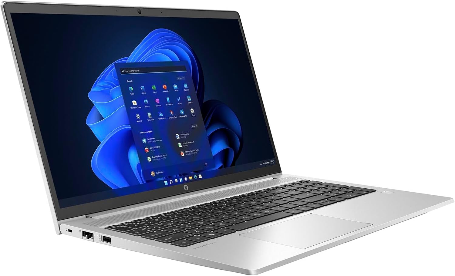 HP ProBook 450 G8 Laptop, 15.6" FHD, Intel Core i5-1135G7, 16GB RAM, 512GB NVMe SSD, Webcam, Windows 11 Pro (Renewed) - Image 2