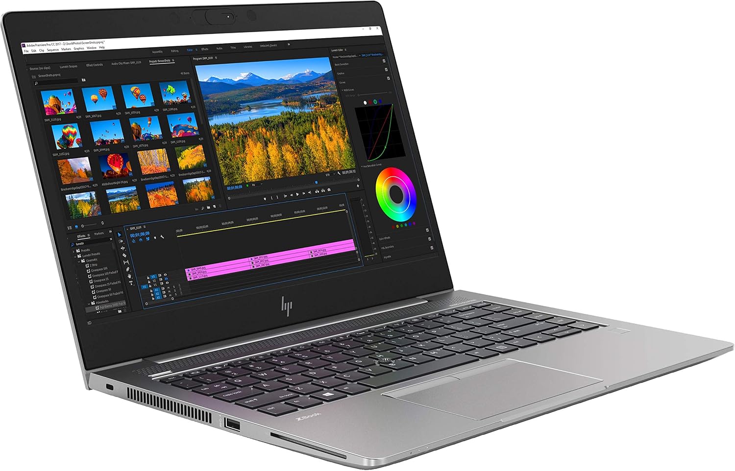 HP ZBook 14u G5 Mobile Workstation Laptop, 14" FHD, Intel Core i5-8350U, 16GB RAM, 256GB SSD, Windows 11 Pro (Refurbished Grade C) - Image 2