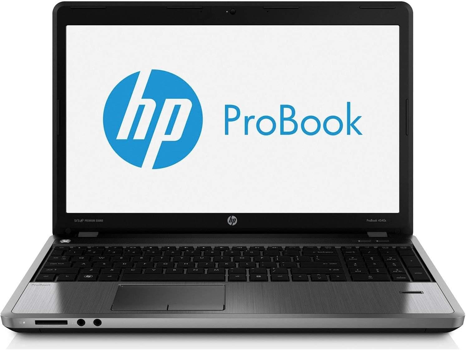 HP ProBook 4540s Business Laptop, 15.6 Inch Display, Intel Core i7-3632QM, 8GB RAM, 256GB Storage, Windows 10 Pro (Renewed)